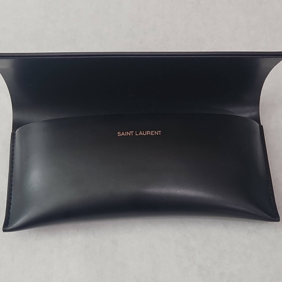 YSL SUNGLASSES Saint Laurent Black Sunnies with CASE AUTHENTIC - Picture 8 of 12